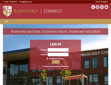 Tablet Screenshot of connect.rainford.org.uk